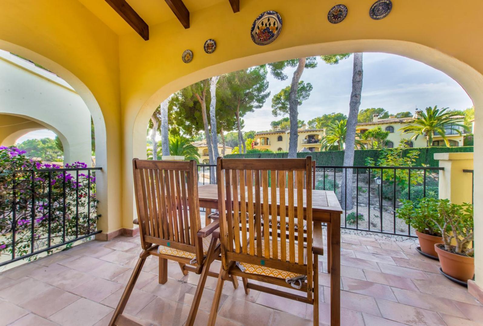 Apartamento En Moraira Con Piscina Екстериор снимка
