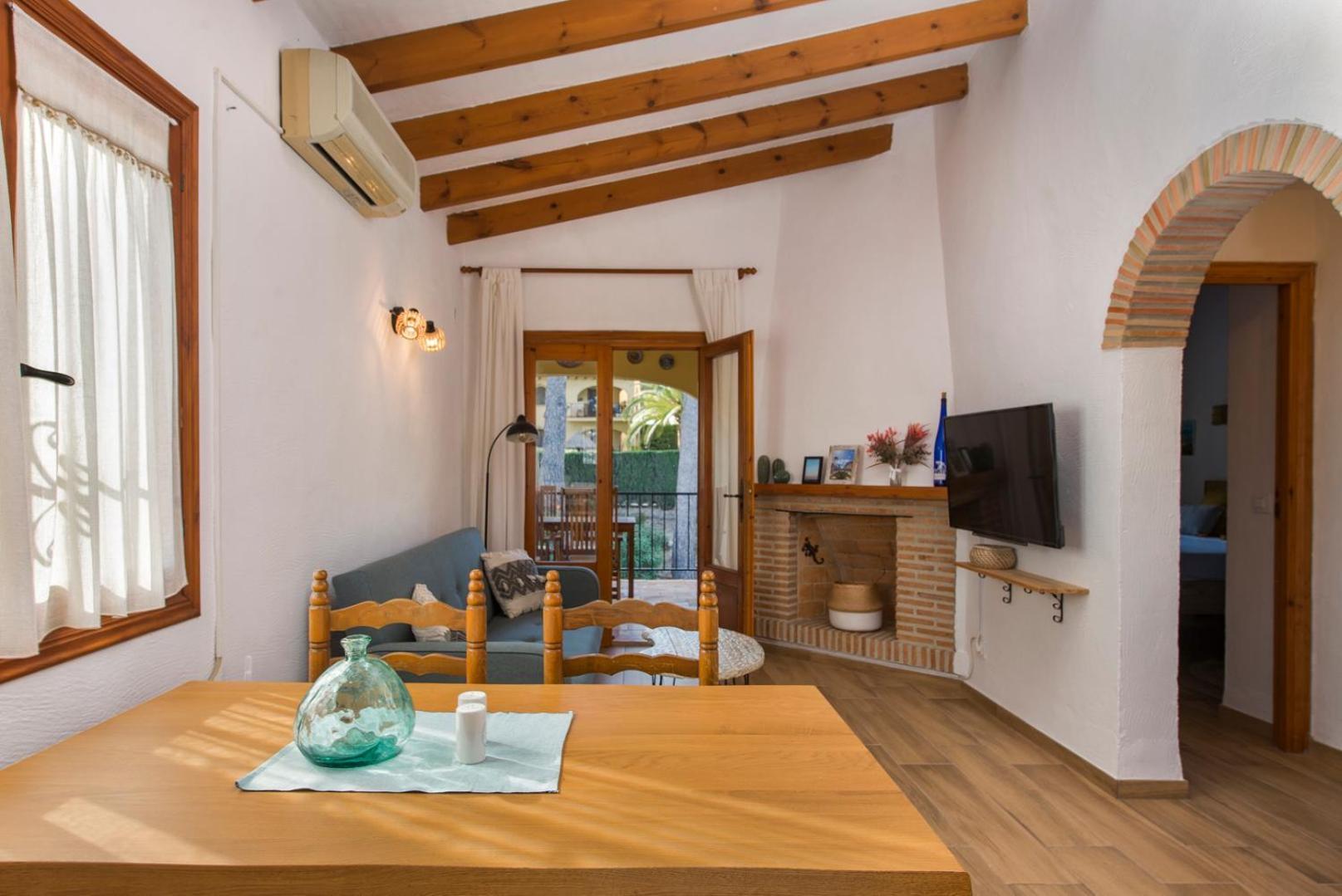 Apartamento En Moraira Con Piscina Екстериор снимка