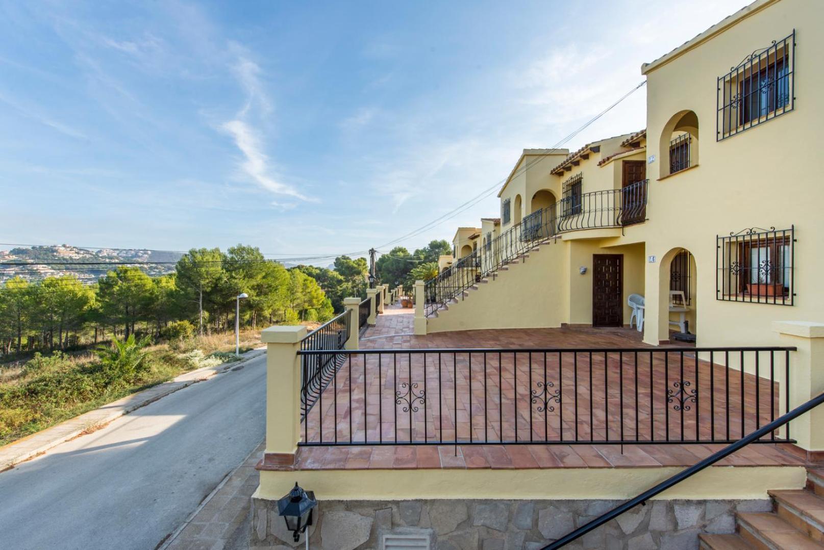 Apartamento En Moraira Con Piscina Екстериор снимка