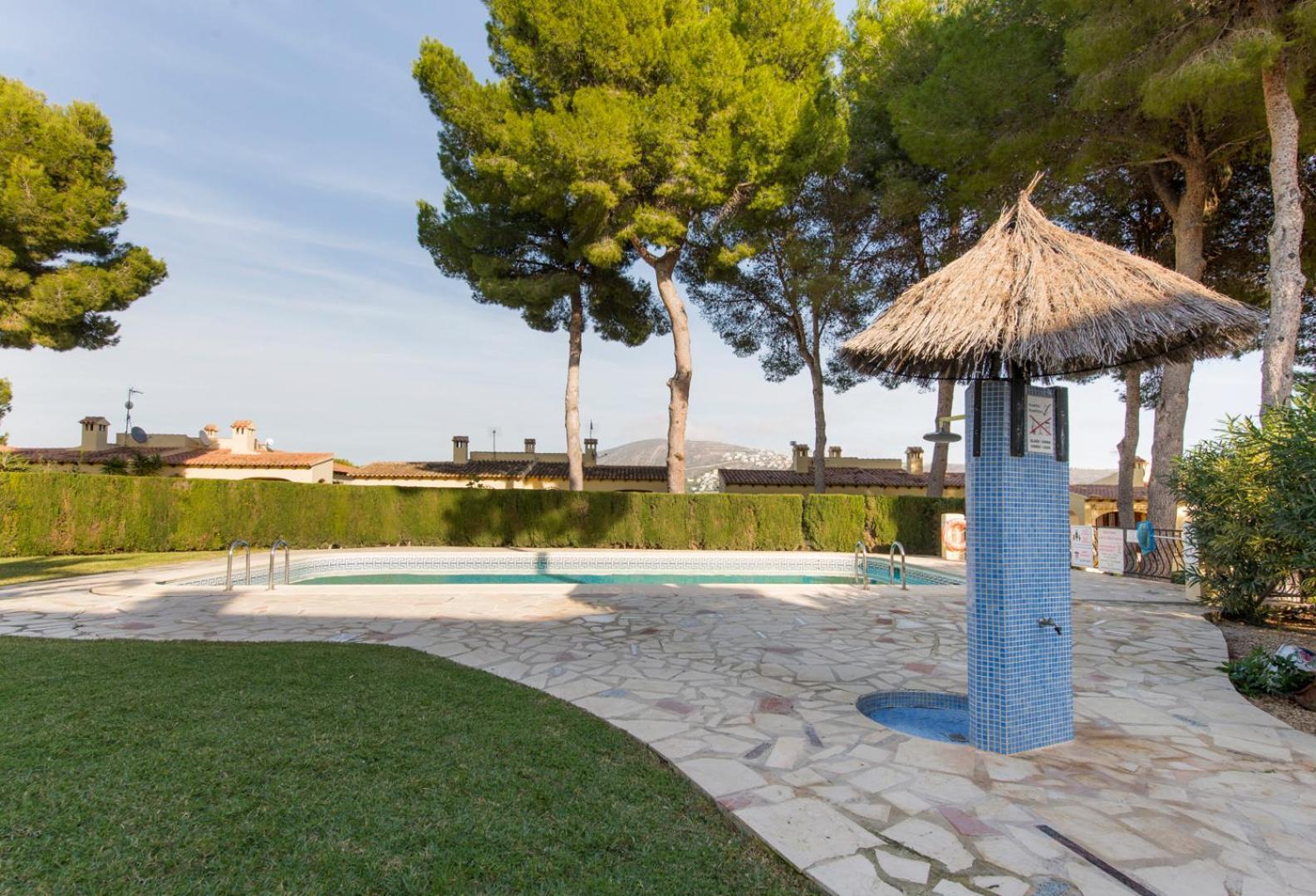 Apartamento En Moraira Con Piscina Екстериор снимка
